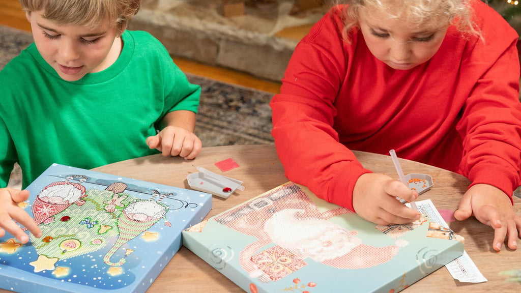 Diamond Painting mit Kindern – einfache Projekte