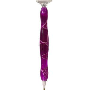 Ergonomischer Diamond Painting Pen Lila